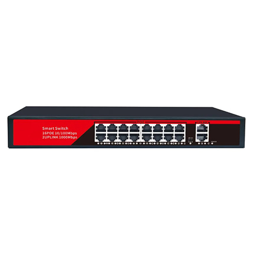 3DCOOL 16 PORT GIGABIT POE SWITCH 16+2