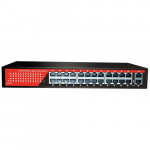 3DCOOL 24 PORT GIGABIT POE SWITCH 24+2